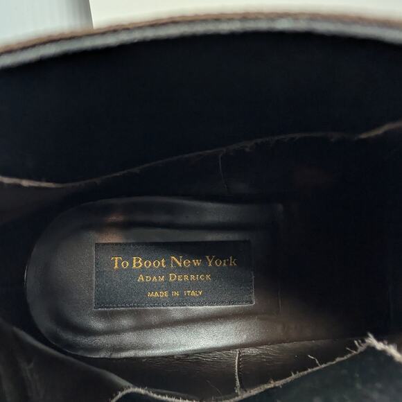 To Boot New York Shelby Suede Chelsea Boots Brown Size 15 Italy main image 4